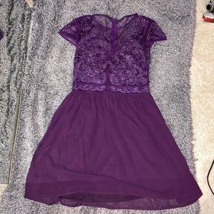 Purple Winter Formal Dress!!!